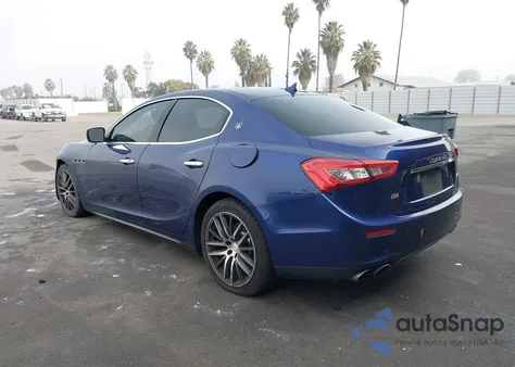 2016 Maserati Ghibli z USA, uszkodzony, nr VIN ZAM57XSAXG1167093